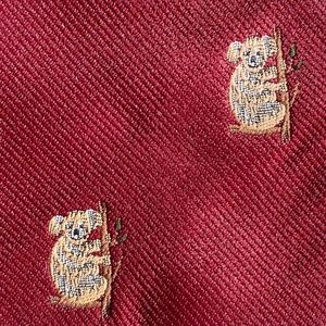 VTG I Polo Vogue I Koala Bear Slim Tie I 1980s I Made in Australia